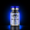 PureForm Labs PF-GLP-3R 30 mg research vial with holographic label and blue cap.