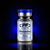 Wolverine™ – BPC-157 + TB-500 Research Blend (20mg) - PureForm Labs - PureForm Labs Vial with a blue cap labeled Wolverine, 20 mg, from Pureform Labs; for laboratory use only.