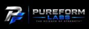 PureForm Labs Logo showing Chrome Blue and Silver Lettering